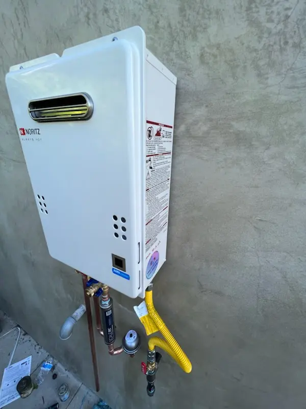 Tankless water heater installation for Edgemont Park homes