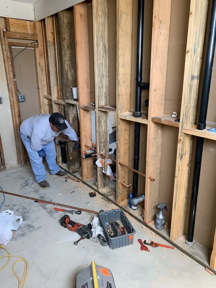 Commercial rough-in plumbing for Commercial Plumbing in Edgemont Park